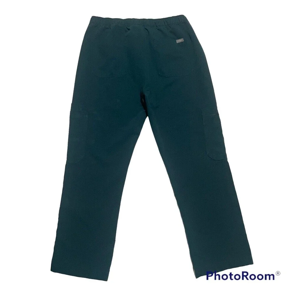 Figs Cairo Cargo Drawstring Technical Collection Scrub Pants Green Size M